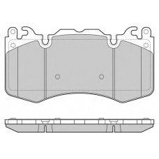 12-1414 E.T.F. Комплект тормозных колодок, дисковый тормоз
