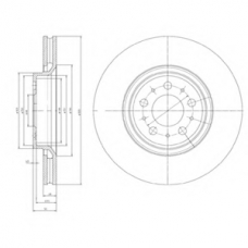 BG4071 DELPHI Тормозной диск