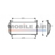 60515039 SCHLIECKMANN Конденсатор, кондиционер