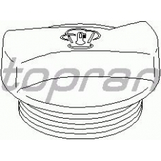 107 532 TOPRAN Крышка, резервуар охлаждающей жидкости