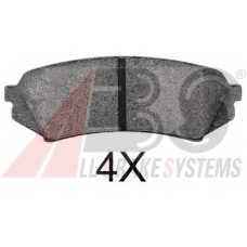 37226 OE ABS Комплект тормозных колодок, дисковый тормоз