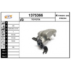 1375366 SNRA Тормозной суппорт