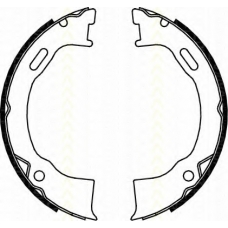 8100 80006 TRISCAN Комплект тормозных колодок, стояночная тормозная с