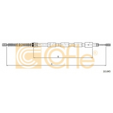 10.645 COFLE Трос, стояночная тормозная система