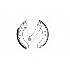SS 537 SCT Комплект тормозных колодок, стояночная тормозная с