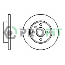 5010-0875 PROFIT Тормозной диск