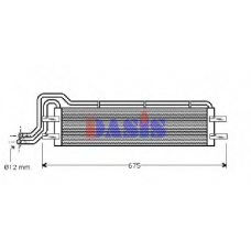 140002N AKS DASIS Радиатор, охлаждение двигателя