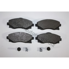 1216050081 AUTOMEGA Комплект тормозных колодок, дисковый тормоз