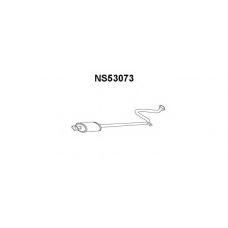 NS53073 VENEPORTE Предглушитель выхлопных газов