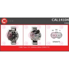 CAL14104 CASCO Генератор