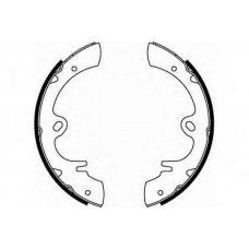 GS8159 TRW Комплект тормозных колодок