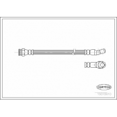 19018610 CORTECO Тормозной шланг