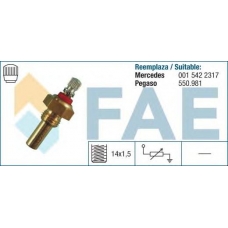 30130 FAE Датчик, температура охлаждающей жидкости