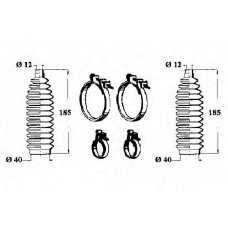 0902518 OCAP Комплект пылника, рулевое управление