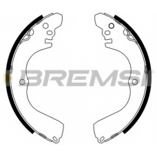 GF0827 BREMSI Комплект тормозных колодок