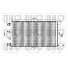 QCN578 QUINTON HAZELL Конденсатор, кондиционер