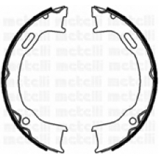 53-0364 METELLI Комплект тормозных колодок, стояночная тормозная с