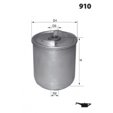 EHC8501 MECAFILTER Масляный фильтр