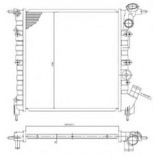 728-0029 TYC Радиатор, охлаждение двигателя