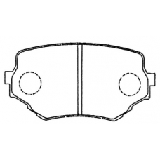 PN-9382 JNBK Колодки тормозные