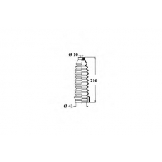 1211184 OCAP Пыльник, рулевое управление