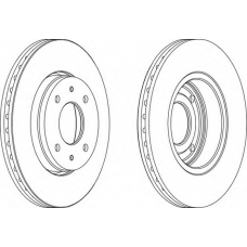 WGR1068-1 WAGNER LOCKHEED Тормозной диск