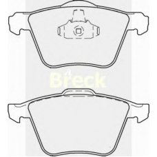 24142 00 701 00 BRECK Комплект тормозных колодок, дисковый тормоз
