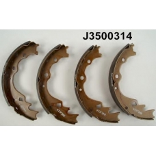 J3500314 NIPPARTS Комплект тормозных колодок