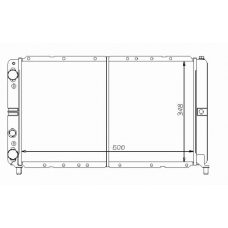 QER1080 QUINTON HAZELL Радиатор, охлаждение двигателя