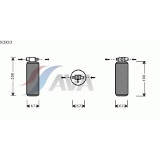 SCD013 Prasco Осушитель, кондиционер
