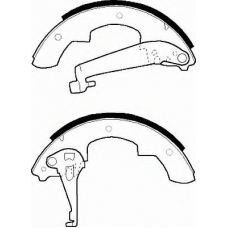 FSB178 FERODO Комплект тормозных колодок
