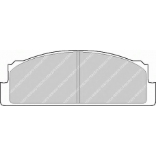 FDB22 FERODO Комплект тормозных колодок, дисковый тормоз