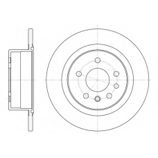 D6488.00 WOKING Тормозной диск