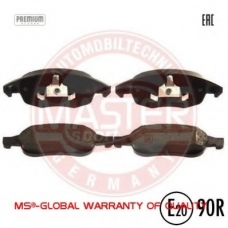 13046072292N-SET-MS MASTER-SPORT Комплект тормозных колодок, дисковый тормоз