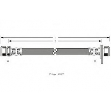PHC276 TRW Тормозной шланг