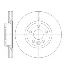 61019 10 KAWE Тормозной диск