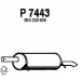 P7443 FENNO Глушитель выхлопных газов конечный