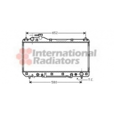 53002298 VAN WEZEL Радиатор, охлаждение двигателя