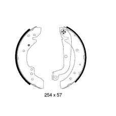 98101 0497 0 4 T056 TEXTAR Комплект тормозных колодок