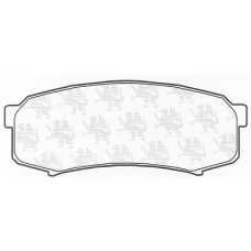 BP757 QH Benelux Комплект тормозных колодок, дисковый тормоз