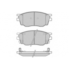 12-1092 E.T.F. Комплект тормозных колодок, дисковый тормоз