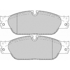 FD7141A NECTO Комплект тормозных колодок, дисковый тормоз
