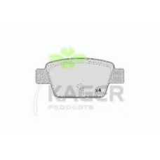 35-0535 KAGER Комплект тормозных колодок, дисковый тормоз