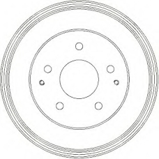 329285J JURID Тормозной барабан