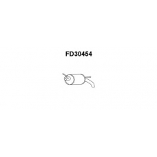 FD30454 VENEPORTE Глушитель выхлопных газов конечный