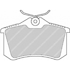 FDB1491 FERODO Комплект тормозных колодок, дисковый тормоз