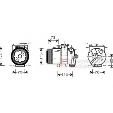 6076K018 SCHLIECKMANN Компрессор, кондиционер