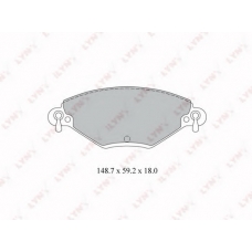 BD-2208 LYNX Колодки тормозные передние