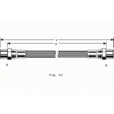 9001314 GIRLING Тормозной шланг