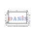 040490N AKS DASIS Радиатор, охлаждение двигателя